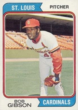 18 Bob Gibson Baseball Cards You Need To Own | Old Sports Cards