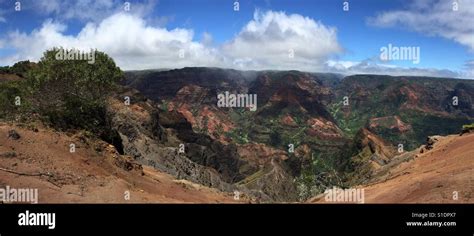 Waimea canyon lookout Stock Photo - Alamy