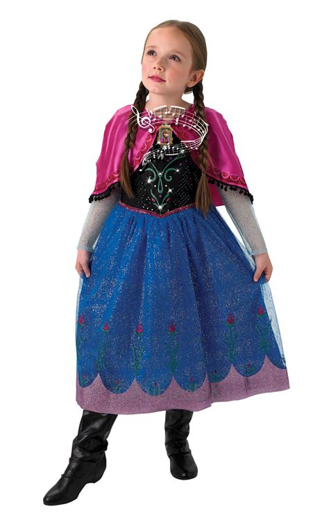 SALE! Kids Licensed Disney Princess Frozen Anna / Elsa Girls Fancy Dress Costume | eBay