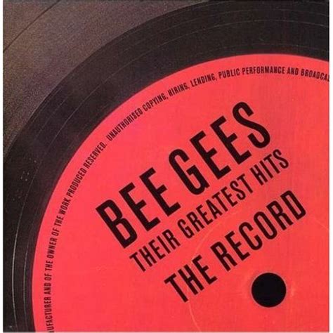 The Bee Gees - Their Greatest Hits: The Record 2cd album