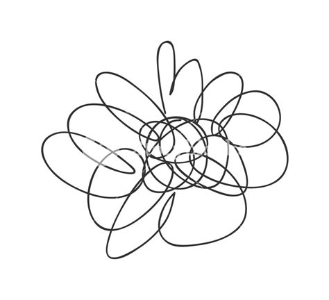 Scribble Lines Royalty-Free Stock Image - Storyblocks