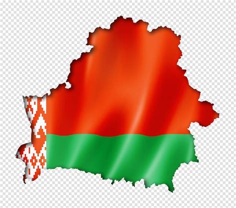 Premium PSD | Belarus flag map