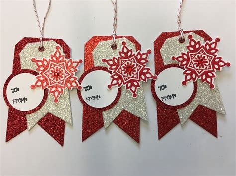 Christmas Tags. Stampin’ Up. | Gift tags diy, Christmas gift tags ...