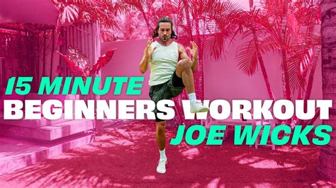 JOE WICKS BEGINNERS HIIT WORKOUT - YouTube