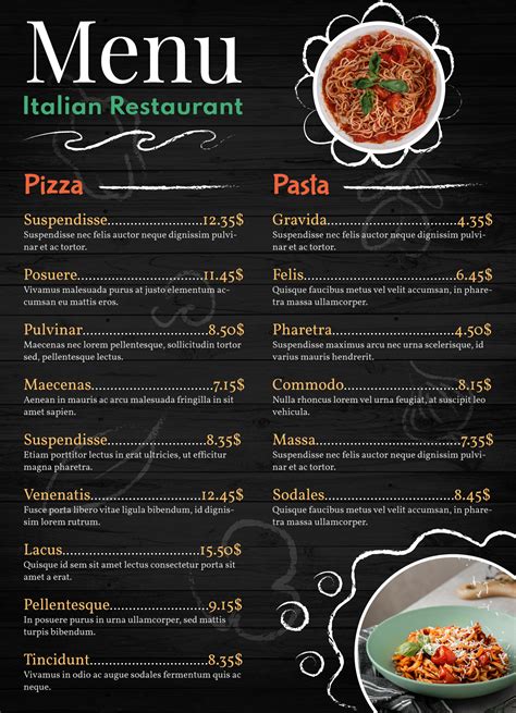 75 Impressive vai's italian inspired restaurant kitchen and bar menu ...