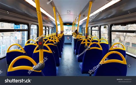 Inside View London Double Decker Bus Stock Photo 1244583073 | Shutterstock