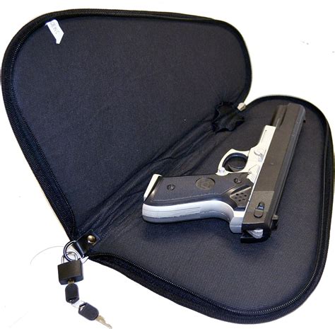 Explorer Pistol Rug Case with 1 Lock & 2 Keys Included, Black, Large ...