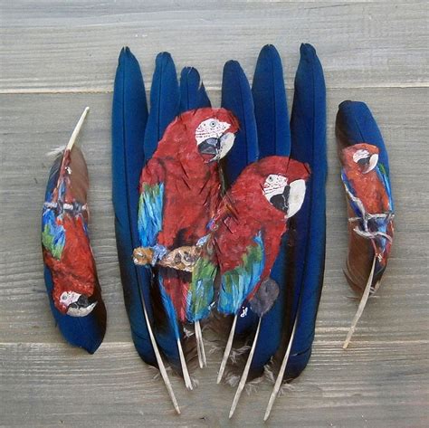 Animals Painted On Delicate Feather Canvases By Jamie Homeister | DeMilked