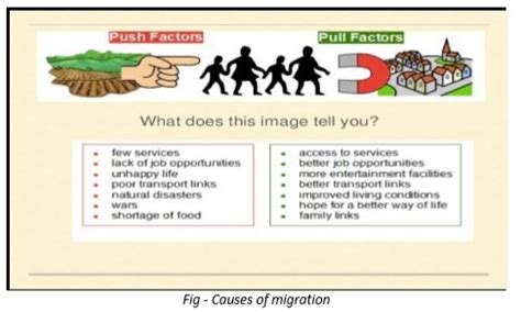 Population Geography: Theories of Migration.