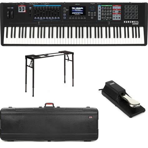 Kurzweil K2700 88-key Synthesizer Workstation Stage Bundle | Sweetwater