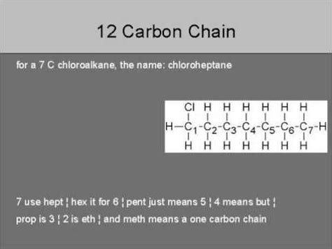 The 12 Carbon Chains | Organic molecules, Organic chemistry, Carbon