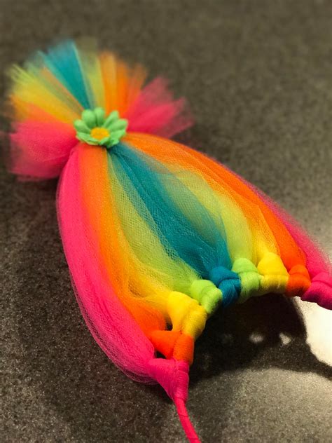 Trolls Rainbow Troll Hair Headband - Etsy