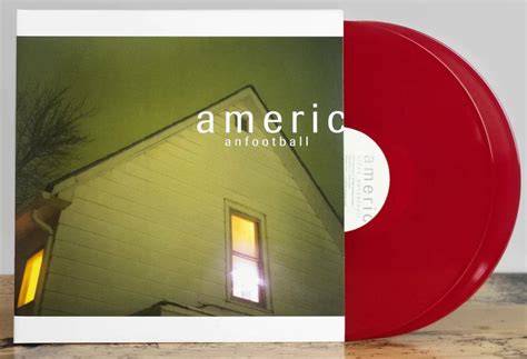 AMERICAN FOOTBALL 'AMERICAN FOOTBALL' 2LP DELUXE EDITION (Red Vinyl)