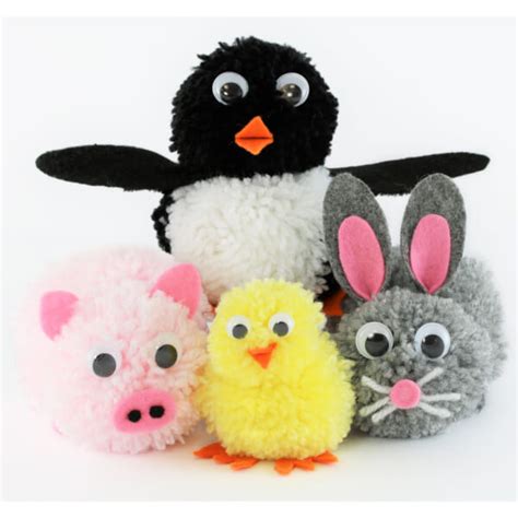 Smart Fox Jr. Easy to Make Pom Pom Pets Toys | Zavvi US