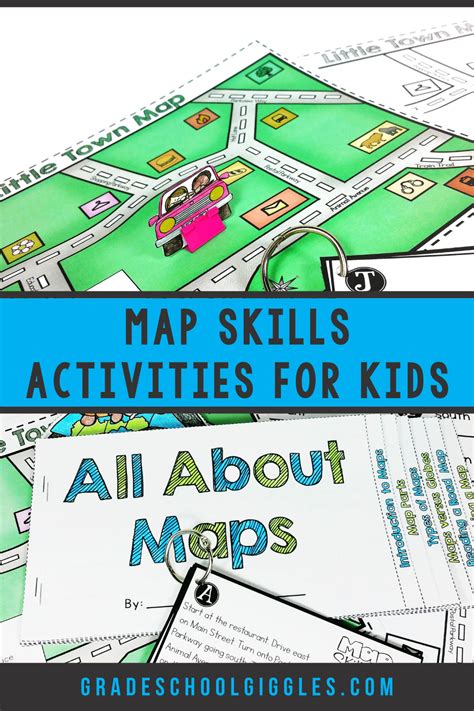 Reading A Map - Mapping Skills Activity for Directions, Parts, and Types of Maps | Skills ...