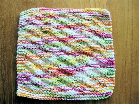 Sue's Easy Knit Dishcloth | Knit dishcloth pattern, Knitted washcloth patterns, Knitting