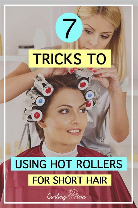 7 Tricks to Using Hot Rollers For Short Hair in 2020 | Hot rollers hair, Using hot rollers ...