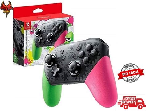 Nintendo Switch Pro Controller (Splatoon 2 Edition) - 3RD Party/Brand ...