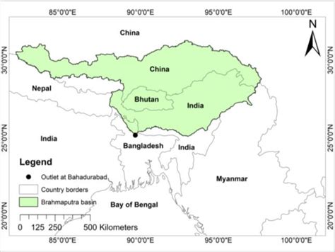 Study area map of Brahmaputra basin | Download Scientific Diagram