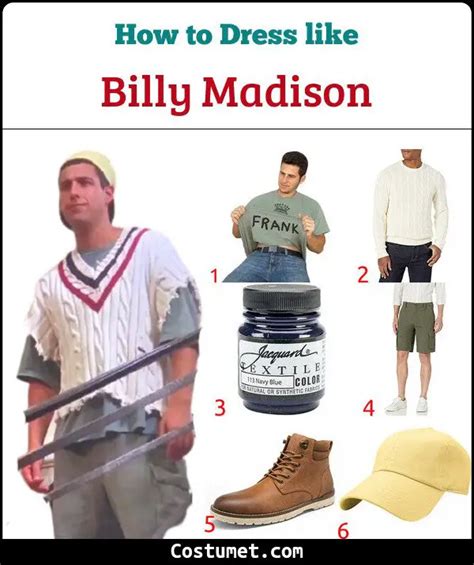 Billy Madison Costume for Halloween