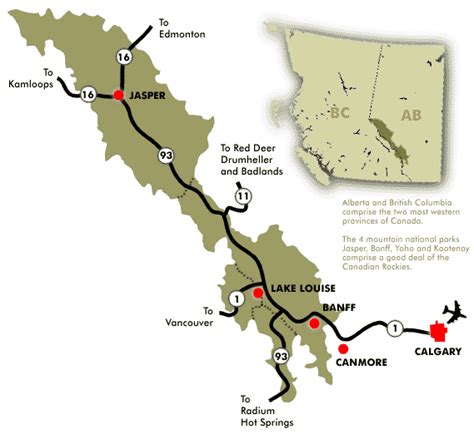 Banff National Park Map Pdf - Winter Olympic 2024