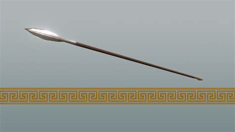 Greek Hoplite Spear (Dory) - Buy Royalty Free 3D model by Owlish Media (@nataliekirk) [9091a85 ...