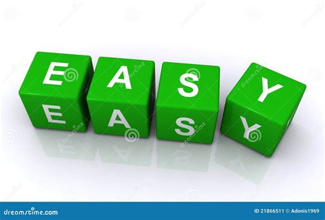 Blocks Spelling Word Easy Stock Image - Image: 21866511