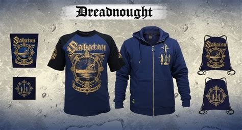 MERCH DROP: Premium Dreadnought collection now available! | Sabaton ...