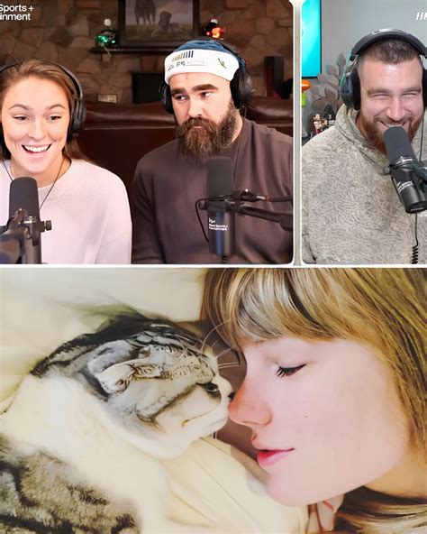 Kylie Kelce jokes Travis Kelce is becoмing a cat person now that he’s ...