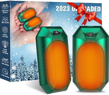 2 Pack Hand Warmers Rechargeable, Electric Hand Warmer Reusable, USB Handwarmers,Outdoor/Indoor ...