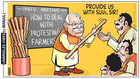 Khattar's Way Of Handling Farmers' Protest | MANJUL : r/india