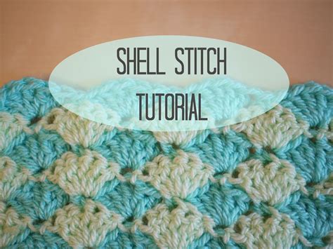 How To Shell Stitch Crochet Border - Amanda Gregory's Coloring Pages