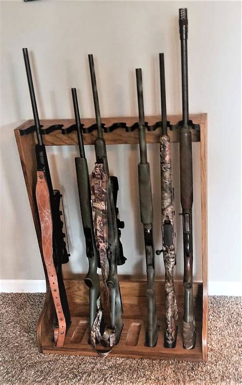 Oak Gun Rack Gun Rack Wooden Gun Rack Rifle Rack Shotgun - Etsy UK