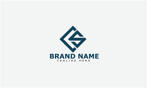 CS Logo Design Template Vector Graphic Branding Element. 10813628 ...