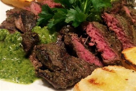 Chimichurri Grilled Elk Steak | Wild Game Cuisine - NevadaFoodies