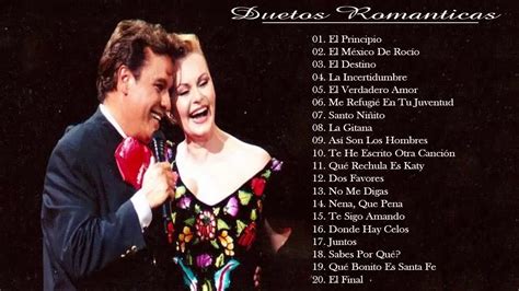 Juan Gabriel Y Rocio Durcal Sus Mejores Éxitos juntos otra vez Album Completo - YouTube