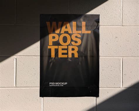 Wall Poster Mockups - GraphicsFuel