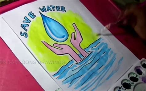 Top 130+ save water save water drawing latest - seven.edu.vn