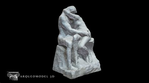 El Beso / The Kiss - Museo de Rodin (PARIS) - Buy Royalty Free 3D model by Arqueomodel3D ...