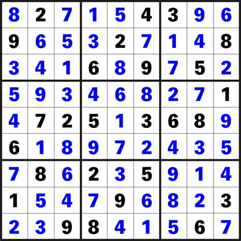 Sudoku rules Printable | Oppidan Library