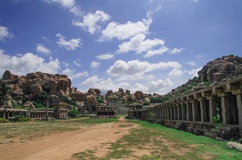 Hampi Bazaar - The Primeval Market Of Vijayanagara Empire