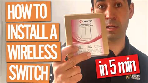 How to Install a Wireless Light Switch in Any Room (in 5 min) - YouTube