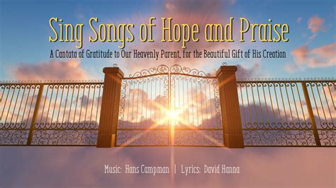 Hymn “Sing Songs of Hope and Praise” - featuring FFWPU choirs on Vimeo