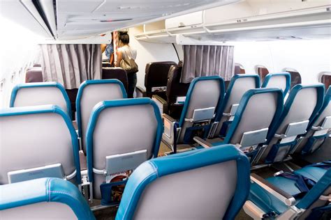 Hawaiian Airlines B717 200 Economy Class Cabin seats were covered in a ...