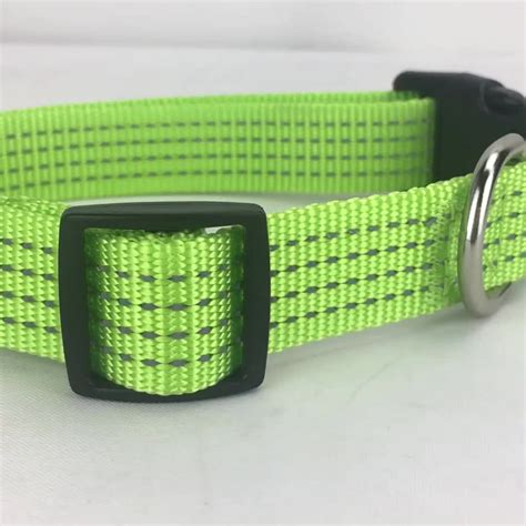 Stud Fluorescent Plastic Buckle Dog Collar - Buy Plastic Buckle Dog Collar,Fluorescent Dog ...