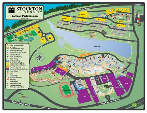 Stockton Campus Map