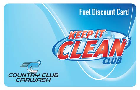 Fuel Discount Card | Country Club Car Wash