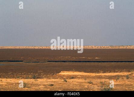 Chott Melrhir, salt lake, Algeria Stock Photo - Alamy