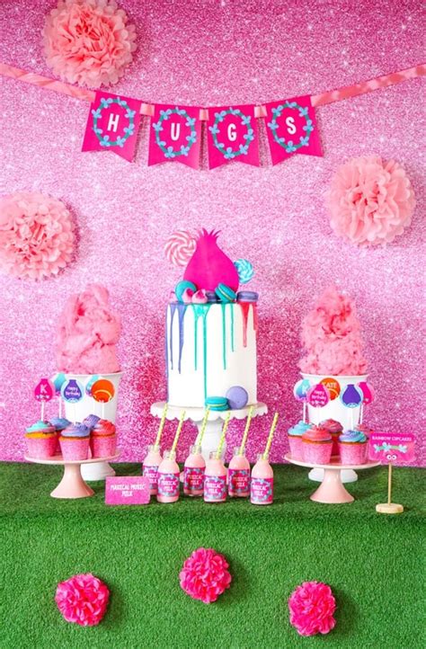 Trolls Birthday Party Inspiration