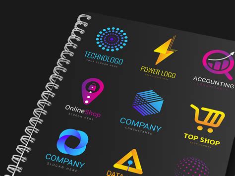 Free Business Logo PSD Templates Set + Vector on Behance